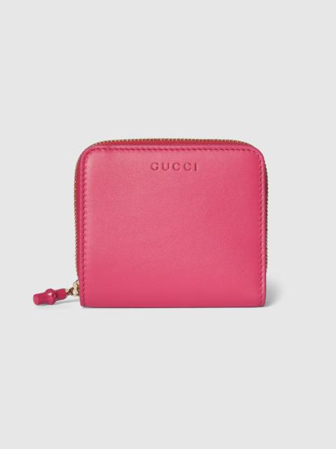 GUCCI Small wallet with bamboo