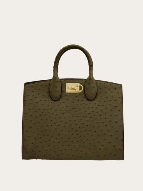 FERRAGAMO Ferragamo Studio Box bag (M)