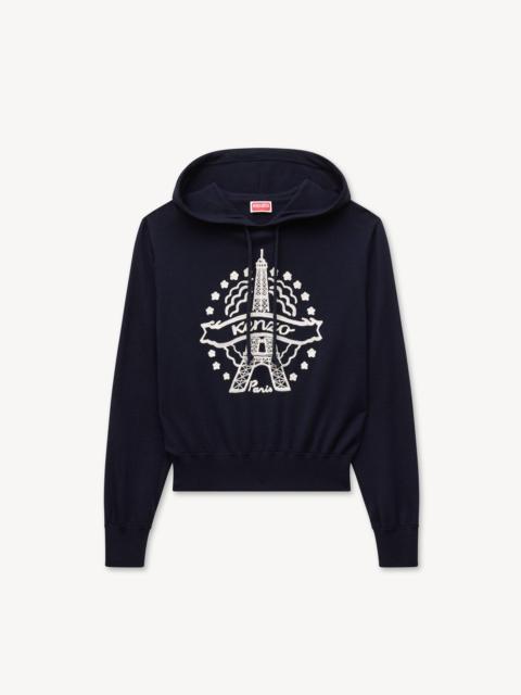 KENZO 'KENZO Eiffel Tower Design' hoodie in wool