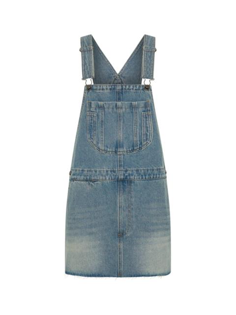ONE TEASPOON Sloan Mini Pini Denim Dress - Bolt Blue