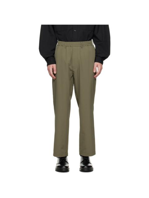 Nanamica SSENSE Exclusive Khaki Trousers