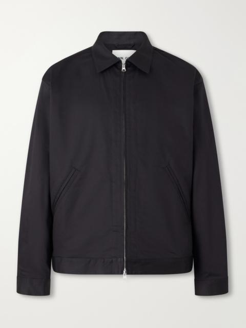 NN07 Petrus 1420 Organic Stretch-Cotton Satin Jacket