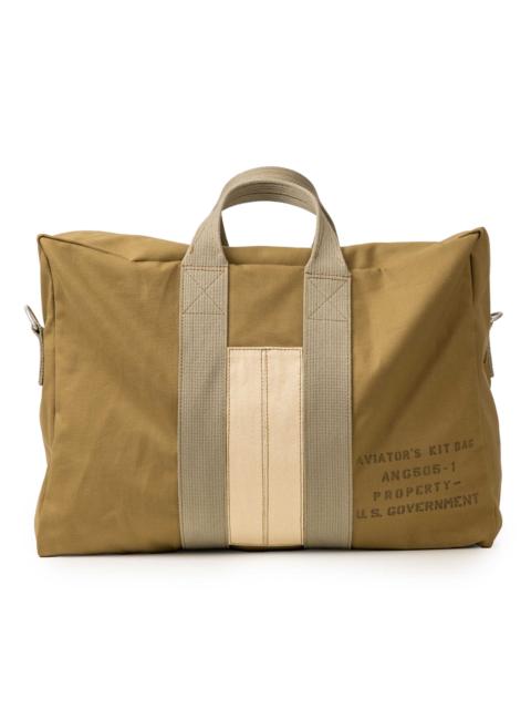 The Real McCoys The Real McCoy's Aviator's Kit Bag 6505-1 Khaki