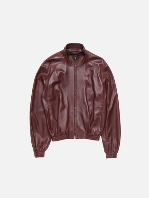 Acne Studios Leather jacket - Rum brown