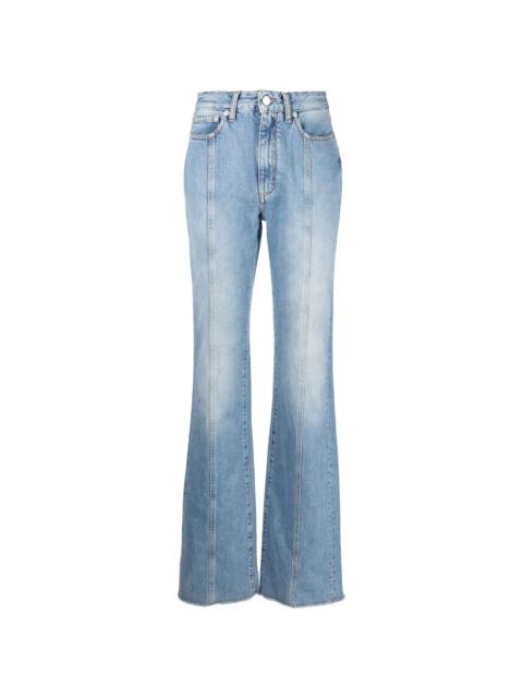 Alessandra Rich high-waisted flared jeans