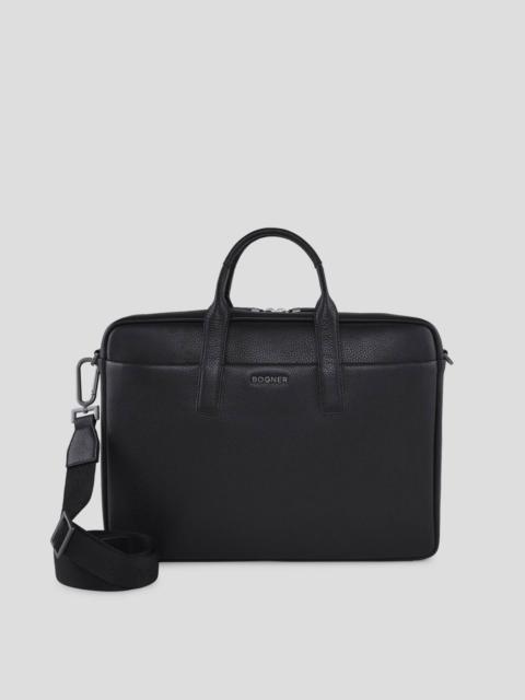 BOGNER JASPER MARLO BRIEFCASE IN BLACK