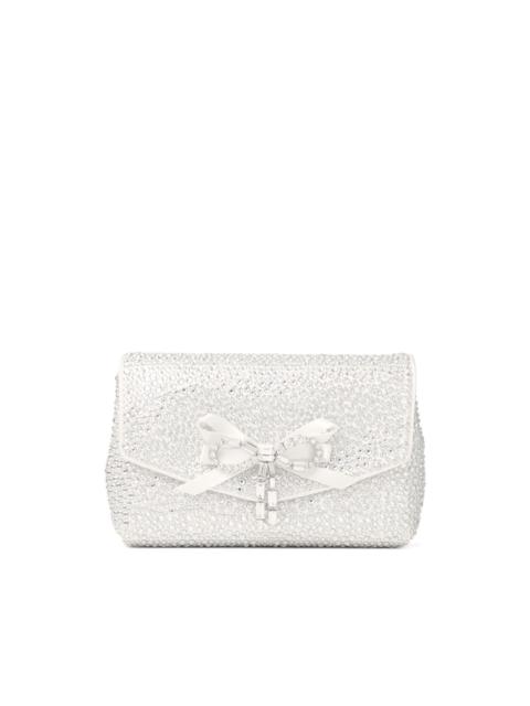 JIMMY CHOO Soft Bow crystal mini bag