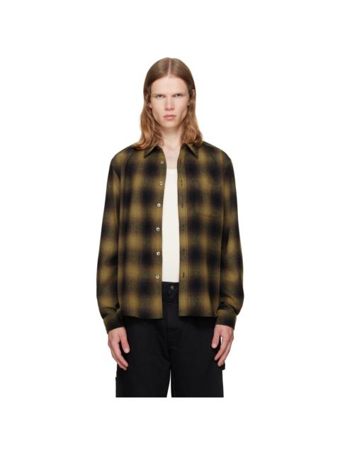 vowels Khaki River Shirt
