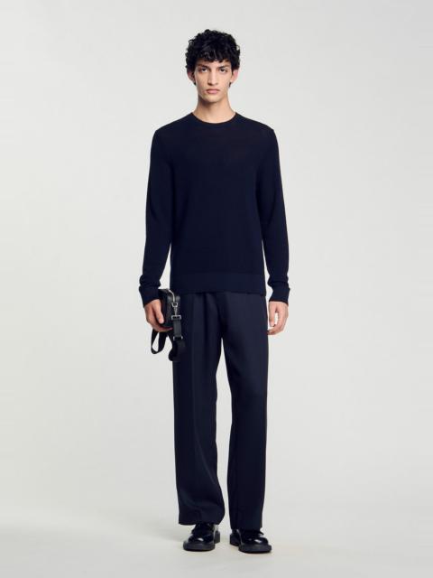 TEXTURED KNIT SWEATER