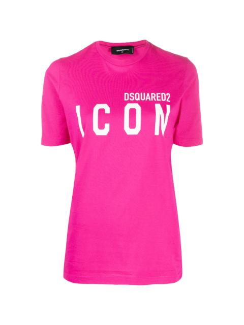 DSQUARED2 Icon Graphic T-Shirt "Pink" S80GC0003-S23009-399