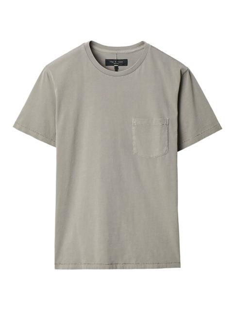 rag & bone Men's Crewneck Cotton T-Shirt - Granite