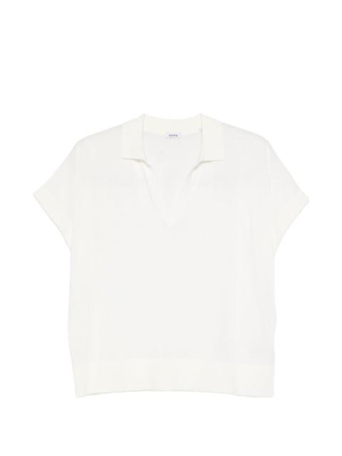Aspesi V-neck short-sleeve top