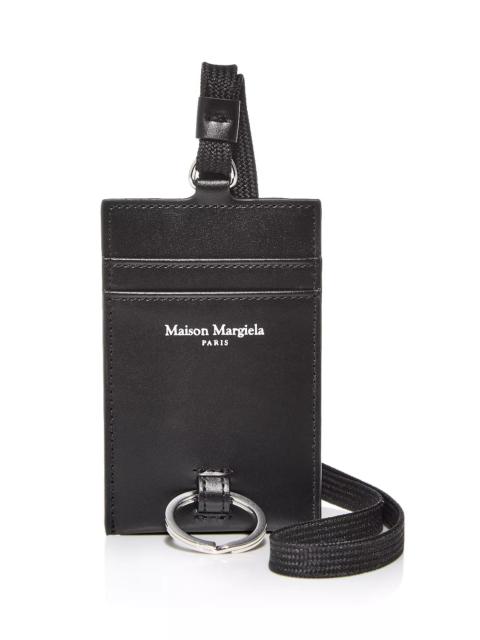 Maison Margiela Name Tag Leather Card Case