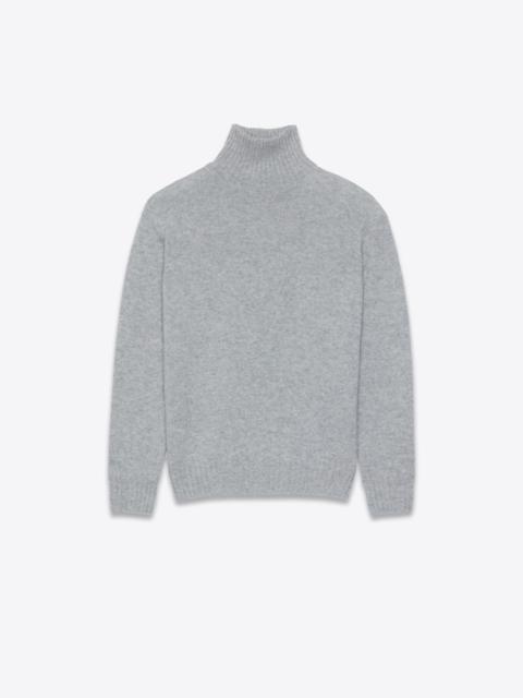 SAINT LAURENT turtleneck sweater in cashmere