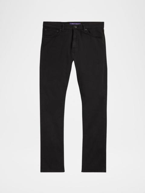 Ralph Lauren Men's Wool Slim Five-Pocket Pants