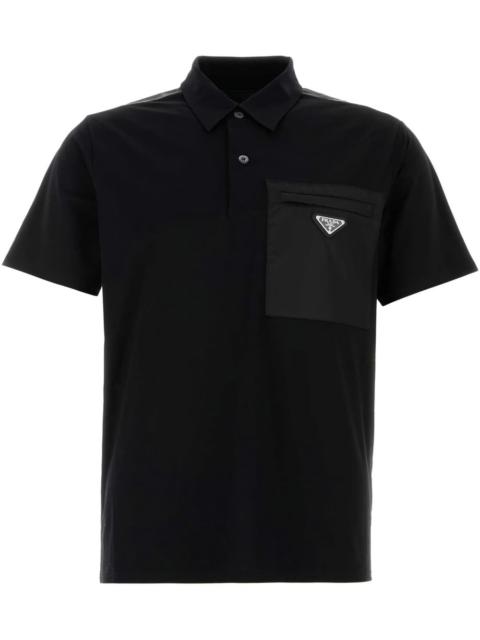 enamel-triangle polo shirt