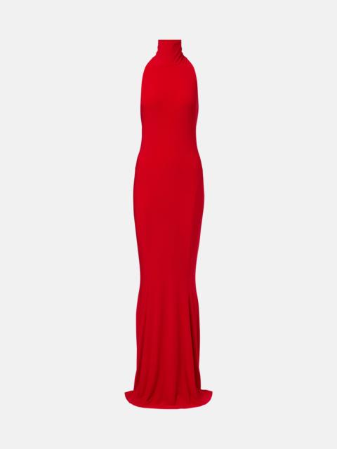 norma kamali belted turtleneck midi dress Norma Kamali Dresses Black