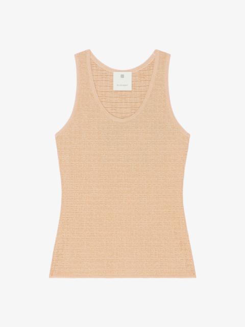 Givenchy TANK TOP IN 4G MINI JACQUARD