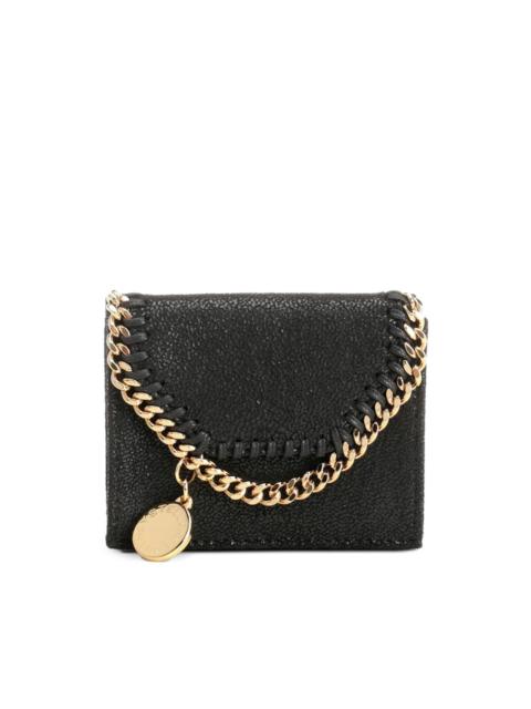 Stella McCartney Falabella chain-trim trifold wallet