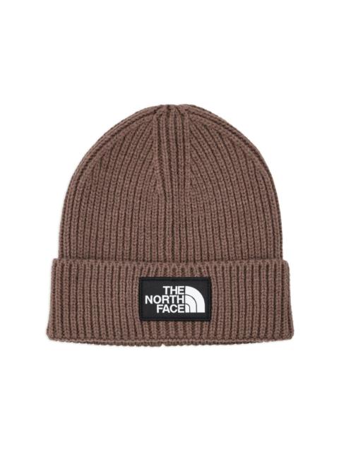 box-logo cuffed beanie