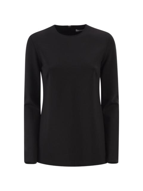 Max Mara zip-fastening blouse