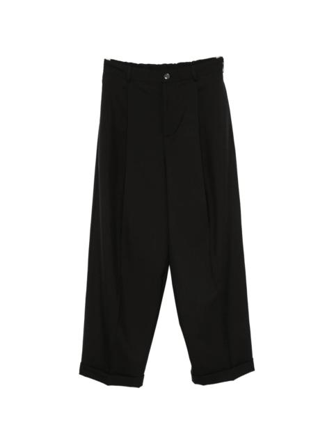 Marni Marni Cuffed Pleated Trousers