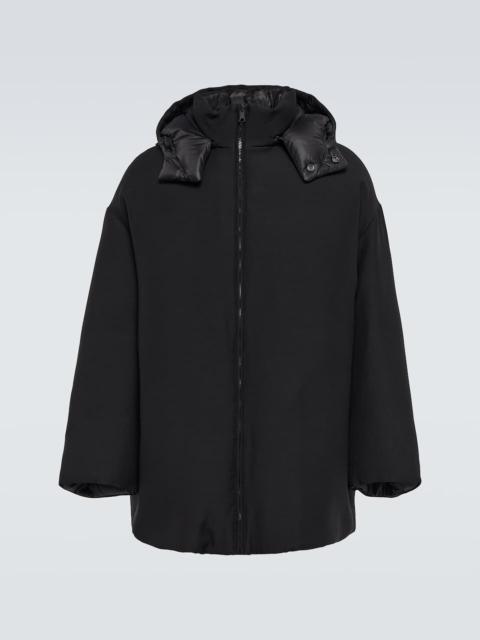 Valentino zip-up 후드 코트