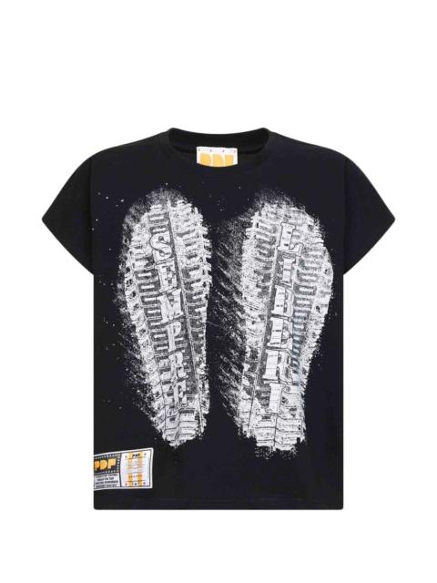 PDF Barti Sempre Liberi graphic T-shirt