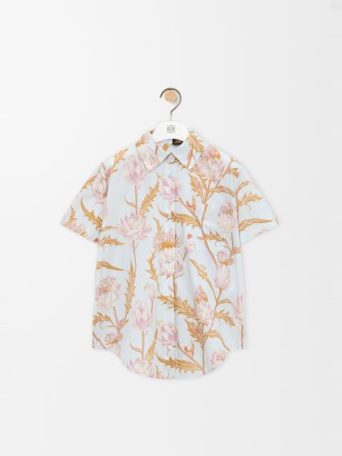 Loewe Short sleeve shirt in cotton