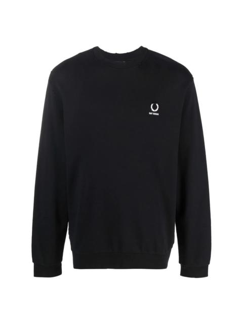 destroyed crew-neck sweatshirt