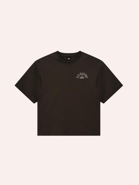 P.E NATION ESTABLISHED OVERSIZED TEE IN DARK OLIVE