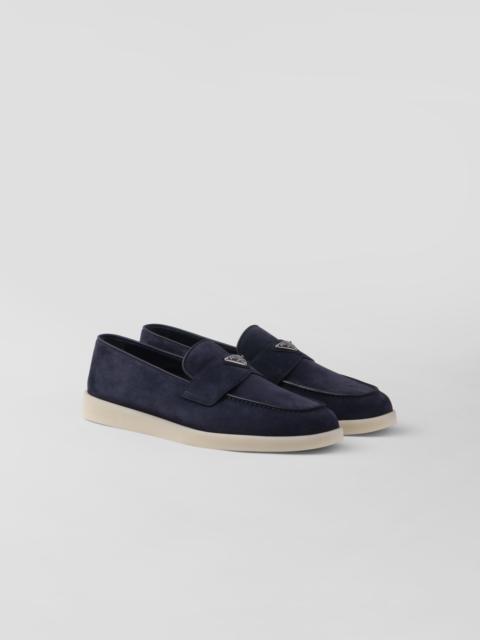 Suede loafers