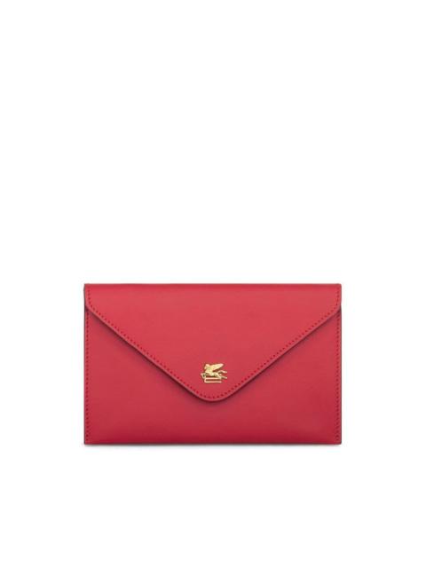 Etro leather envelope purse