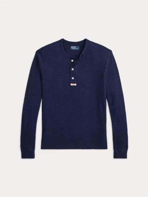Polo Ralph Lauren Waffle-Knit Henley Shirt