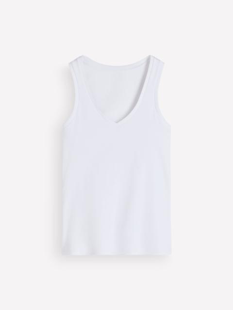 BODEN Essential V Neck Vest-White