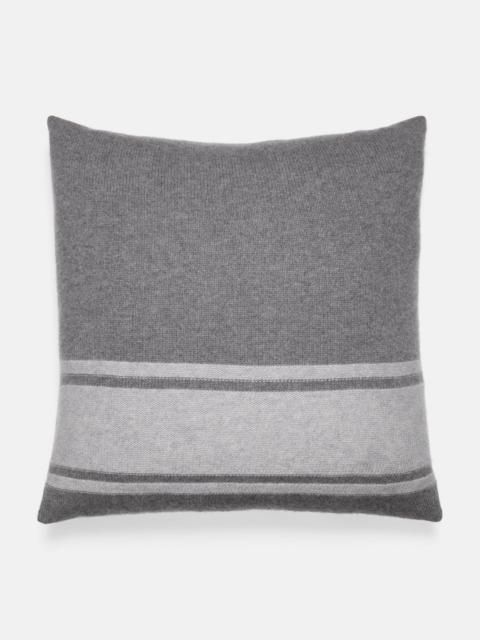 Vince Cashmere Jersey Stripe Pillow