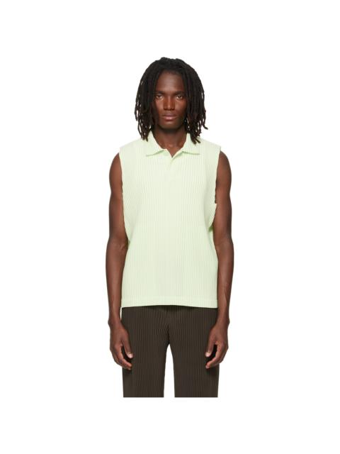 ISSEY MIYAKE Green Monthly Colors July Polo