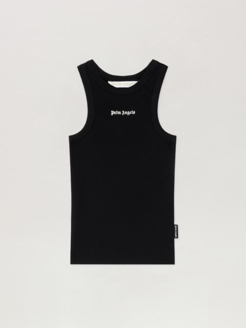 Palm Angels Classic Logo Fitted Tank Top