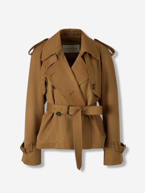 Dries Van Noten SHORT RISTOS TRENCH