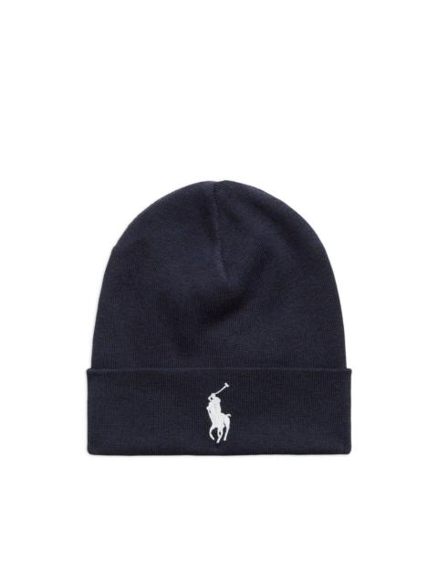 Polo Ralph Lauren cotton embroidered-logo beanie