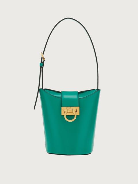 FERRAGAMO TRIFOLIO SHOULDER BAG