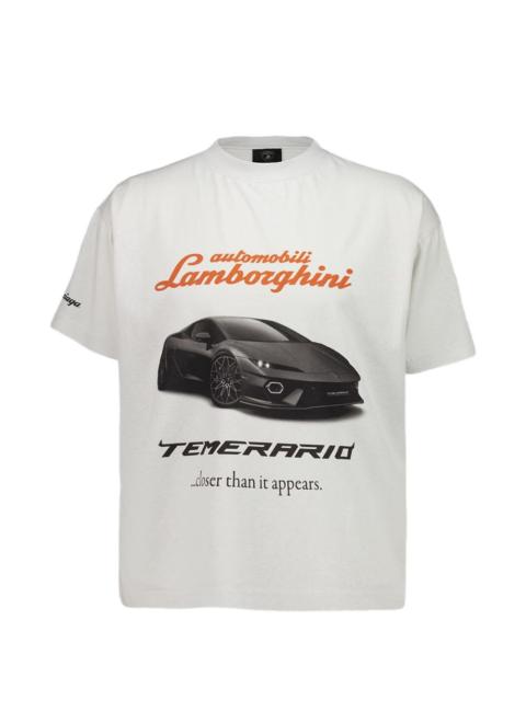 BALENCIAGA Lamborghini-print T-shirt