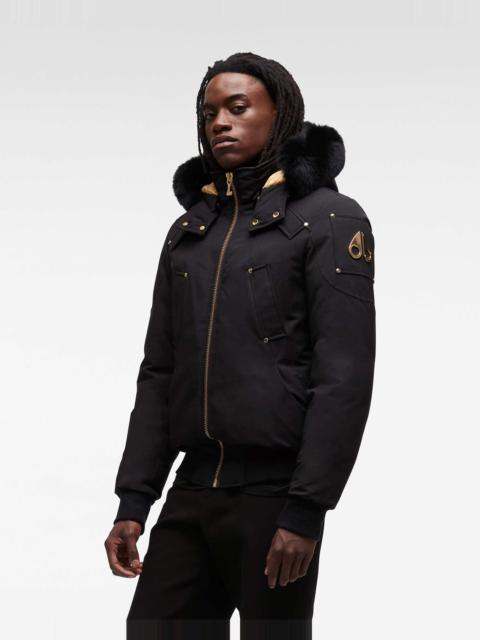 MOOSE KNUCKLES GOLD BALLISTIC BOMBER FUR