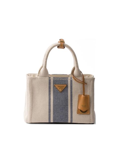Prada Jardinière small cotton canvas bag