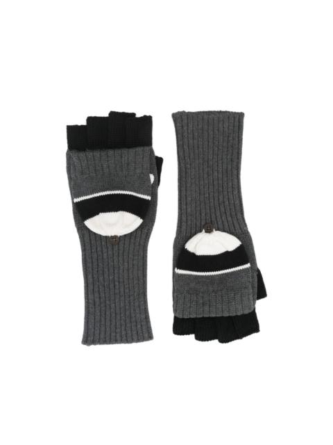 CHARLES JEFFREY LOVERBOY animal-motif gloves