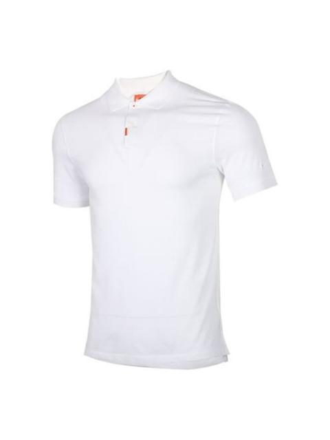 Nike Nike Slim Fit lapel Short Sleeve polo White BV0481-100
