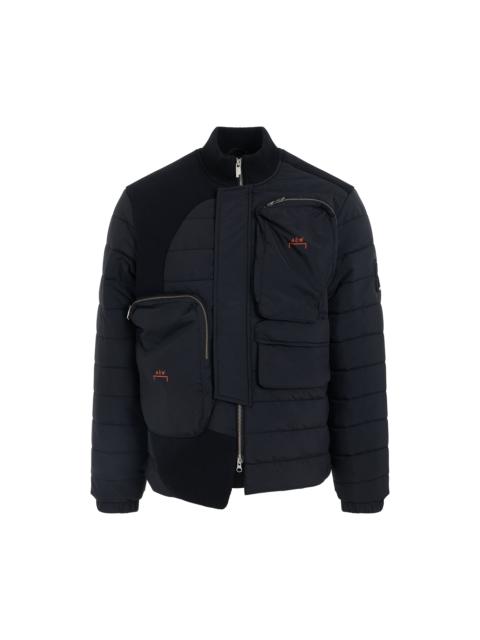 A-COLD-WALL* Asymmetric Padded Jacket in Black
