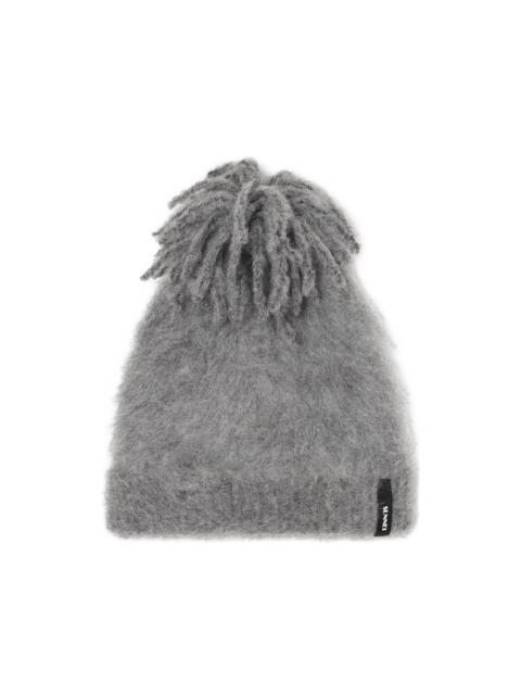 SUNNEI hairy knit beanie