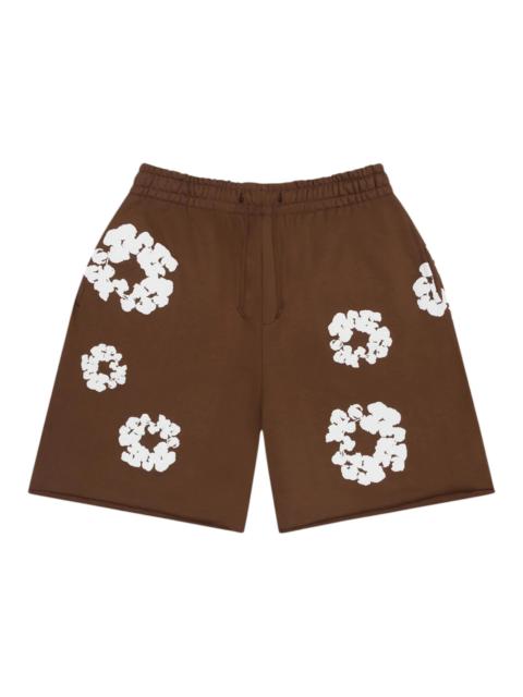 DENIM TEARS Denim Tears Cotton Wreath Sweatshorts Brown