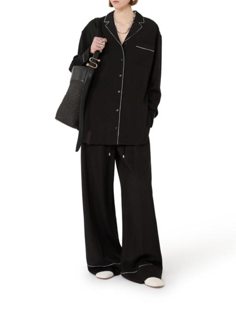 Sportmax SATIN OVERSHIRT